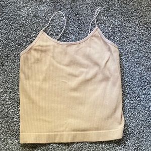 comfy tan tanktop